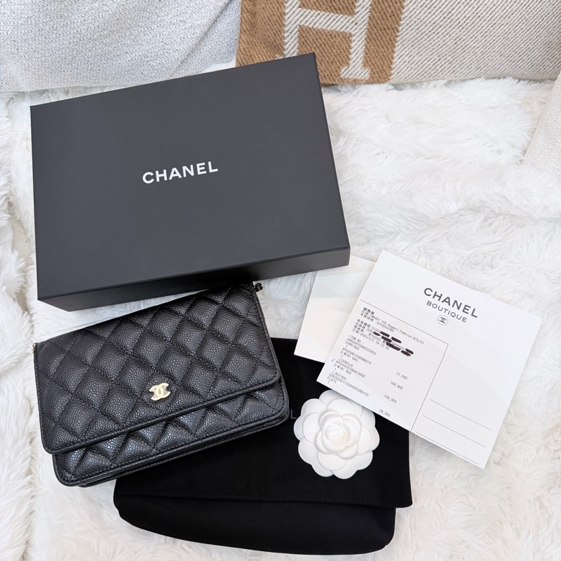 Chanel/ WOC/ 黑金-0