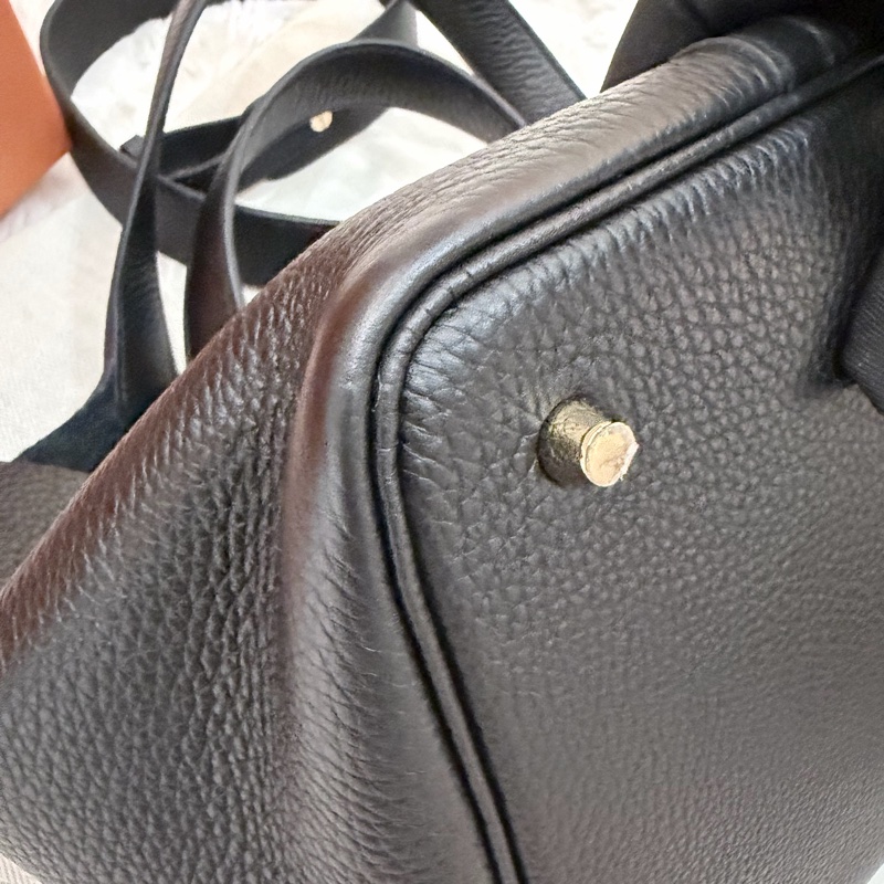 Hermes/ Picotin Lock 22/ 黑金/ B刻-7