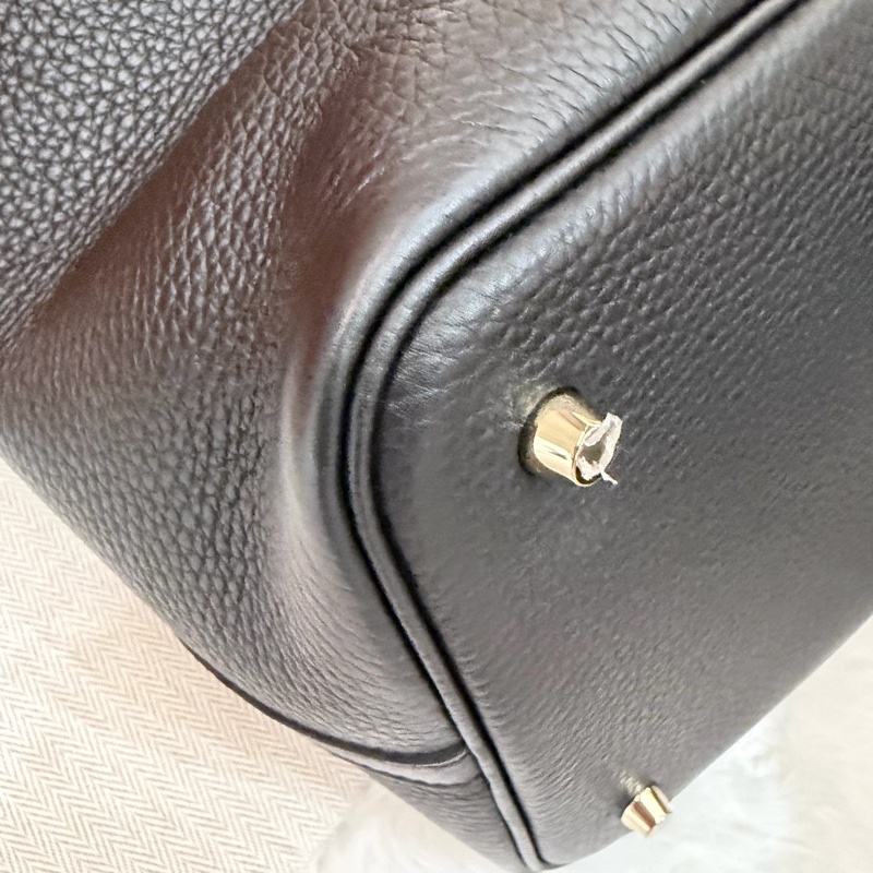Hermes/ Picotin Lock 22/ 黑金/ B刻-8