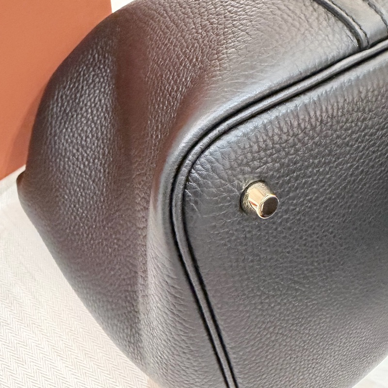 Hermes/ Picotin Lock 22/ 黑金/ B刻-9