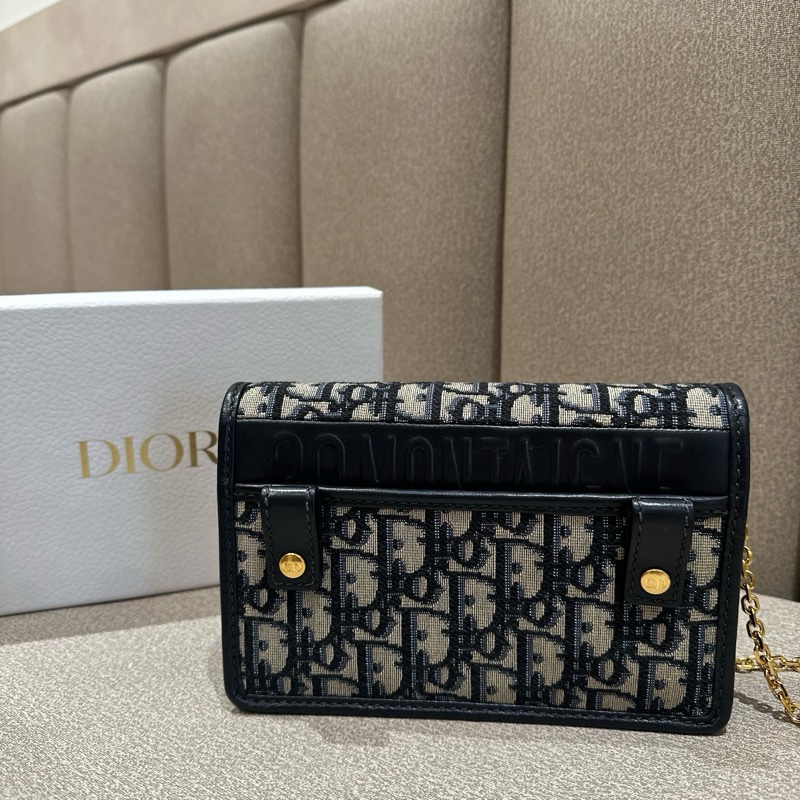 Dior 蒙田WOC二合一 附皮腰帶-1