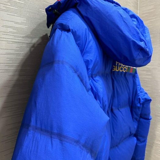 💎Han's house精品服飾💎 GUCCI 聯名 The North Face 羽絨 連帽可拆 外套 義大利製 現貨 L 原價 95000-1