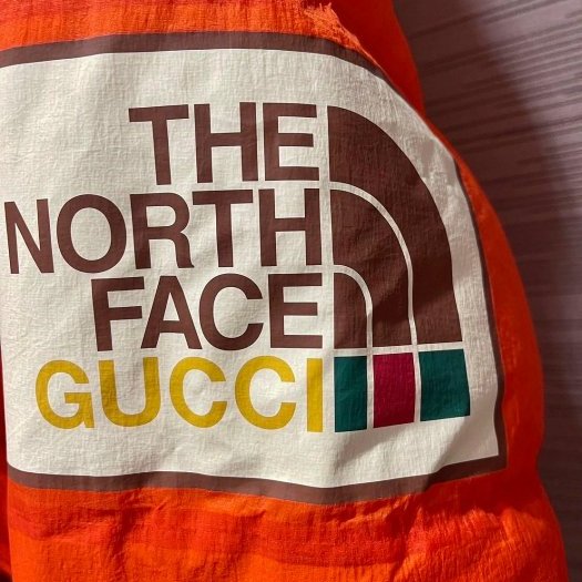 💎Han's house精品服飾💎 GUCCI 聯名 The North Face 羽絨 連帽可拆 外套 義大利製 現貨 S 原價 95000-5