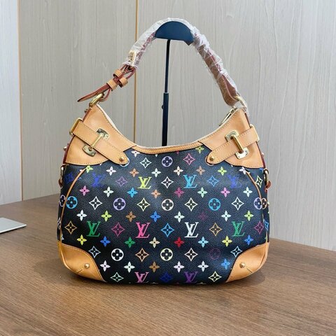 路易威登/Louis Vuitton 黑三彩 南瓜包