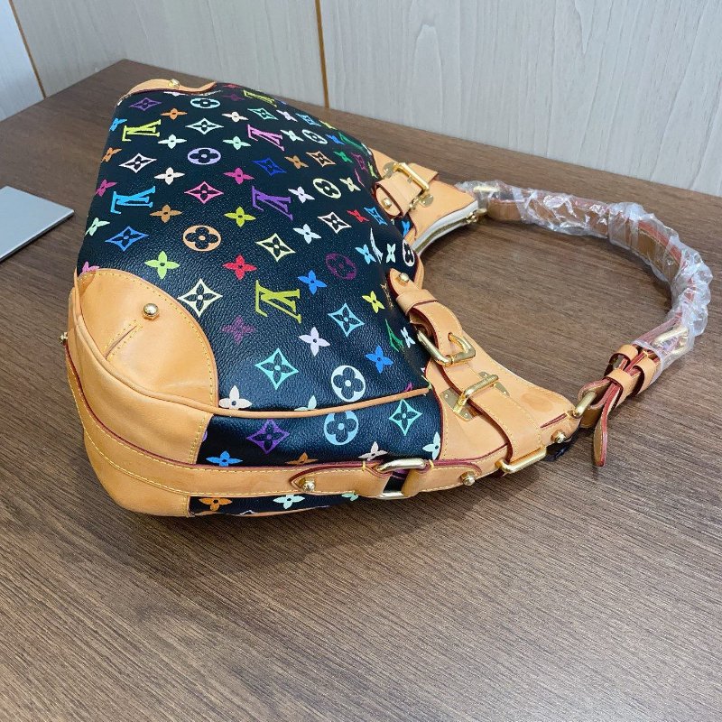 路易威登/Louis Vuitton 黑三彩 南瓜包-2