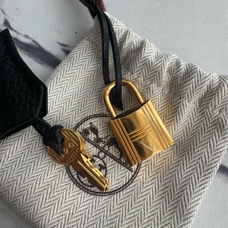Hermes 黑金Birkin30 超美❤️🔥❤️🔥-30