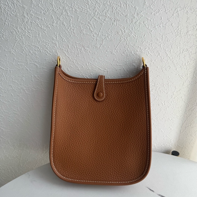 Hermes 金棕金mini evelyne-1