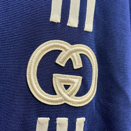 💎Han's house精品服飾💎GUCCI 聯名 adidas 針織 襯衫 外套 現貨 XS ~S原價81700-2