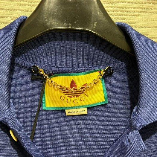 💎Han's house精品服飾💎GUCCI 聯名 adidas 針織 襯衫 外套 現貨 XS ~S原價81700-3
