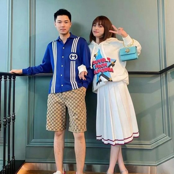 💎Han's house精品服飾💎GUCCI 聯名 adidas 針織 襯衫 外套 現貨 XS ~S原價81700-4