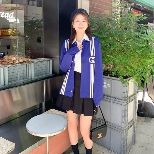 💎Han's house精品服飾💎GUCCI 聯名 adidas 針織 襯衫 外套 現貨 XS ~S原價81700-7