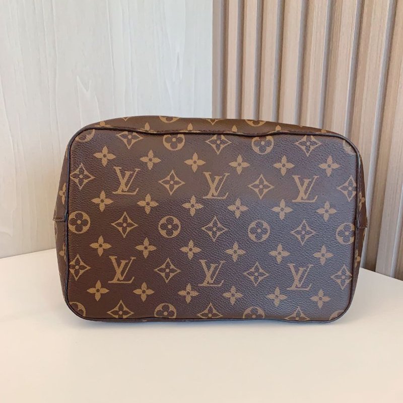 路易威登/Louis Vuitton 紅色老花水桶包-4
