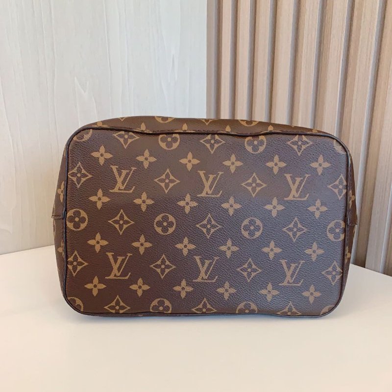 路易威登/Louis Vuitton 紅色老花水桶包-7