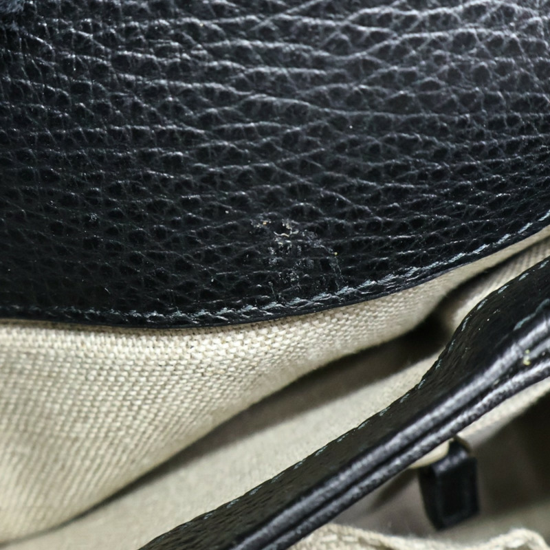 黑色 牛皮 Interlocking G Top Handle 肩背包【GUCCI 古馳】 510302-13