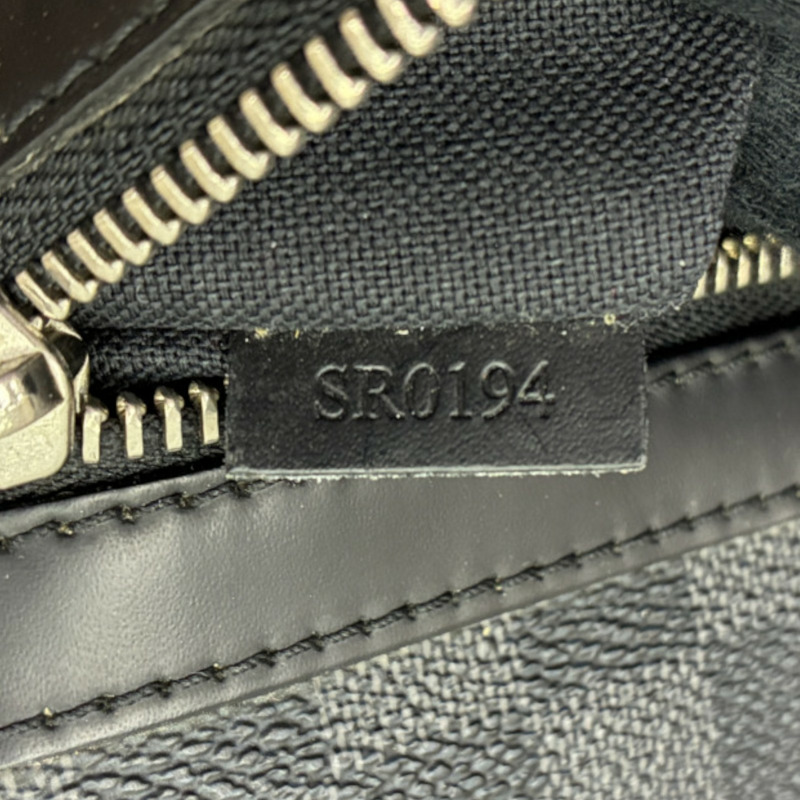 黑色 棋盤格 帆布 Mick MM 肩背包【LOUIS VUITTON LV 路易威登】 N41106-4