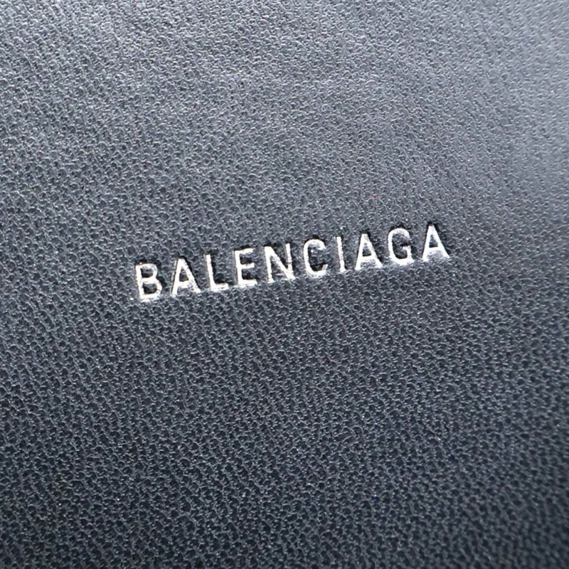 紫色 鱷魚壓紋 牛皮 Hourglass XS 兩用包【BALENCIAGA 巴黎世家】 593546-4