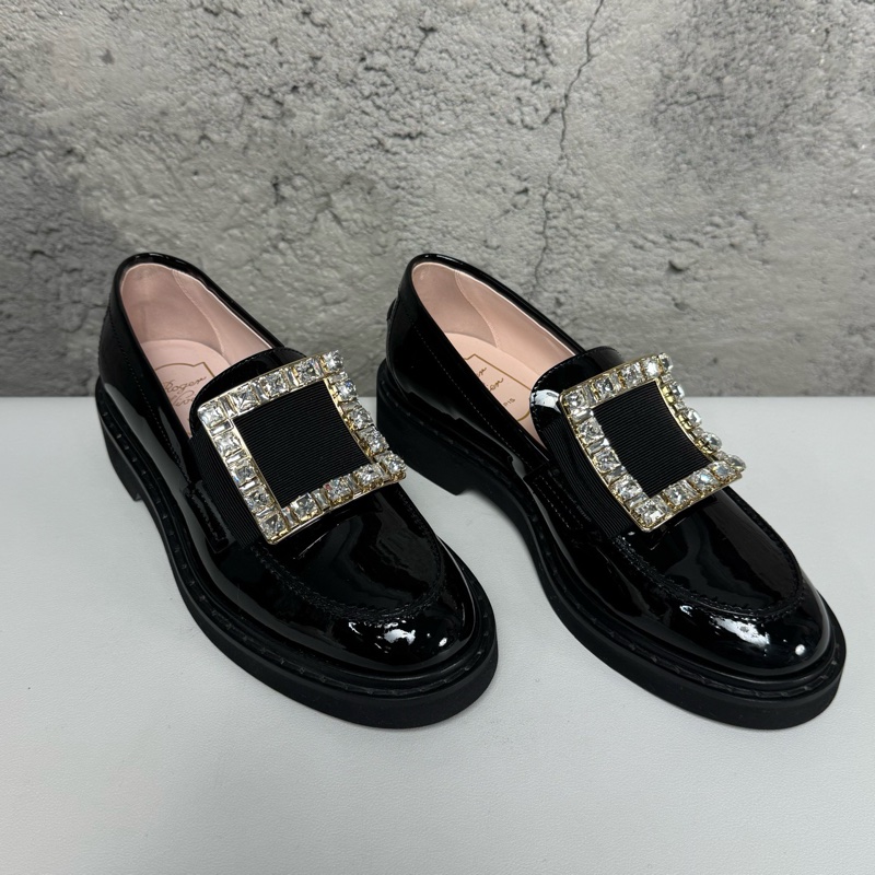 僅試穿Roger vivier RV 鑽扣樂福鞋 碼數:36.5 碼 🈚附件-0