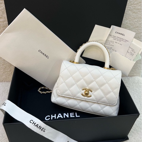 Chanel coco handle 白色