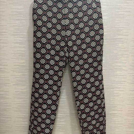 💎Han's house精品服飾💎GUCCI 古馳 滿版 LOGO 西裝褲 長褲  現貨42 原價35000-0