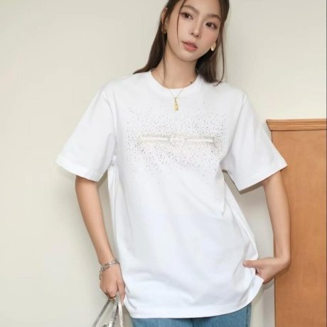 💎Han's house精品服飾💎GUCCI 古馳  水鑽 短 T  短袖 男女共穿 現貨S-6