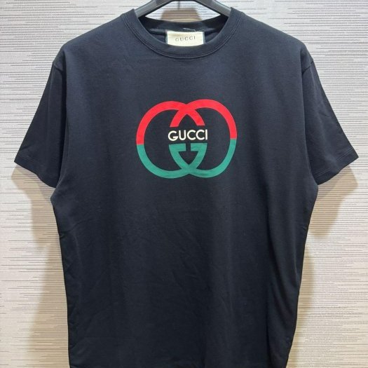 💎Han's house精品服飾💎GUCCI 古馳  短 T 短袖 男女共穿 原價20000-1