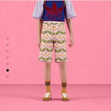 💎Han's house精品服飾💎GUCCI 古馳 聯名 愛迪達 adidas 滿版 GG 短褲 滿版 現貨 52/52 原價45500-7