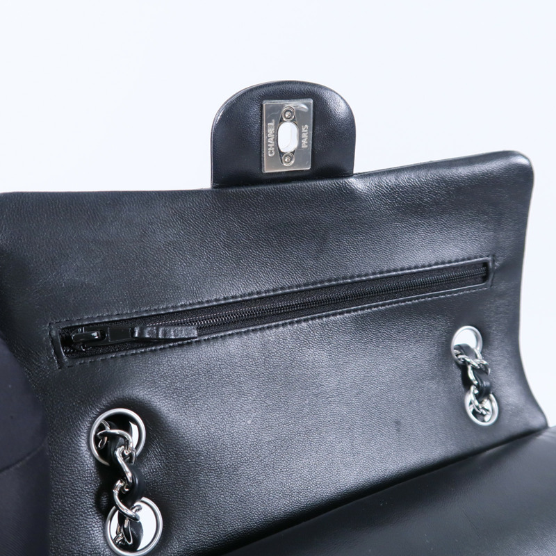 CHANEL 羊皮皮革Classic 23鏈帶肩背袋-14