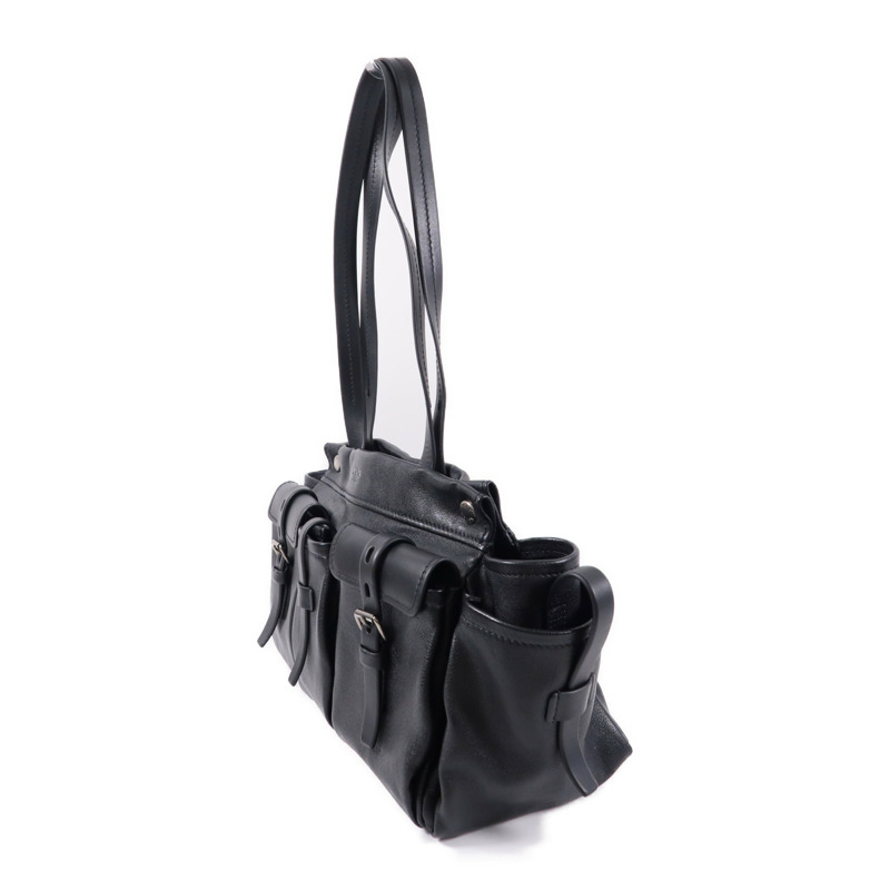 PRADA 牛皮皮革Route Large Tote肩背袋-2
