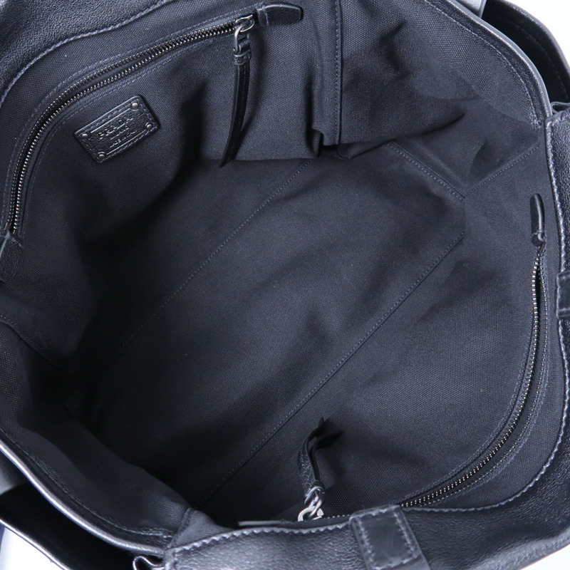 PRADA 牛皮皮革Route Large Tote肩背袋-4