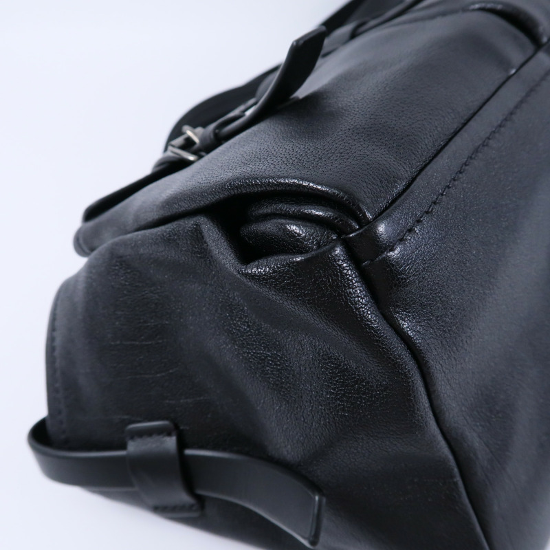 PRADA 牛皮皮革Route Large Tote肩背袋-12