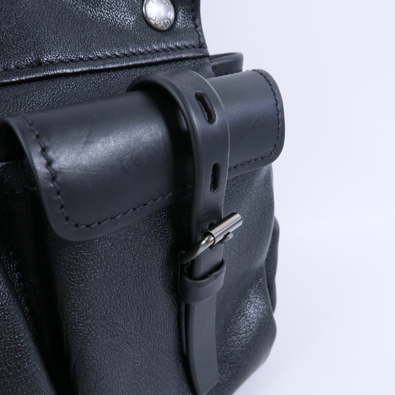 PRADA 牛皮皮革Route Large Tote肩背袋-16