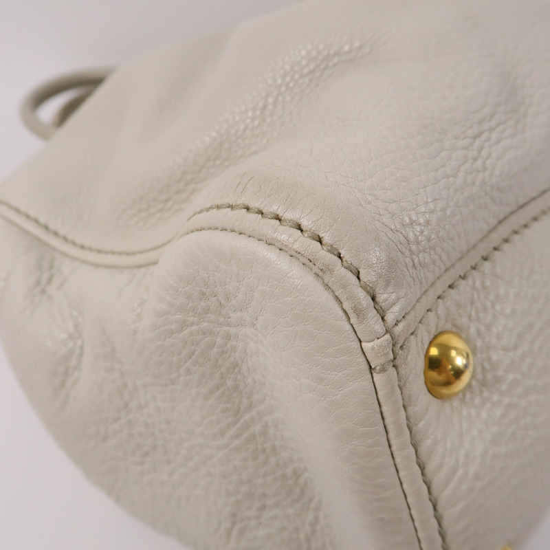 Miu Miu 牛皮皮革2 Way Shoulder手挽肩背兩用袋-8