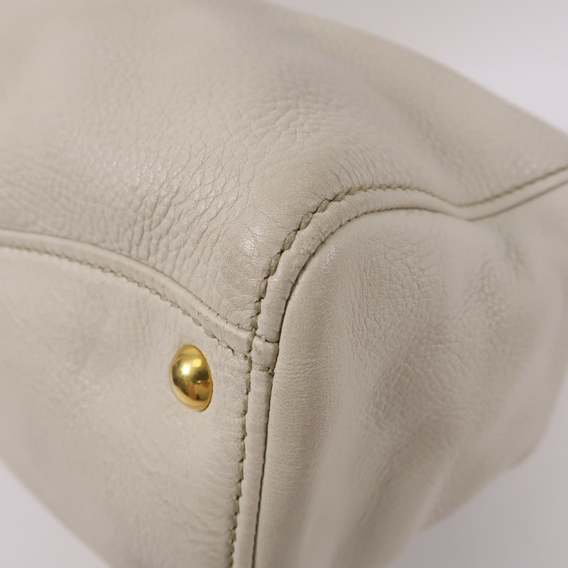Miu Miu 牛皮皮革2 Way Shoulder手挽肩背兩用袋-10