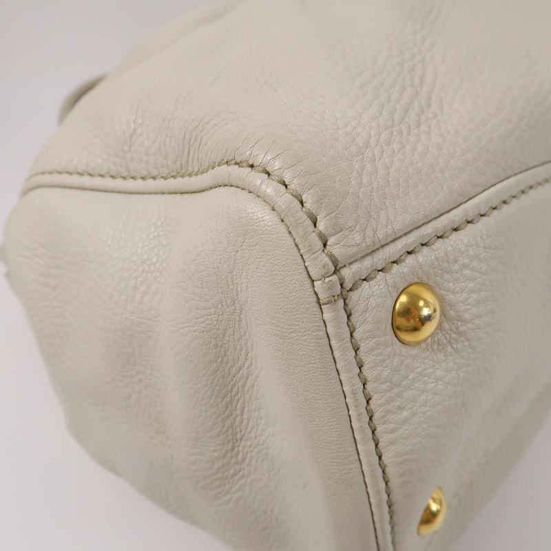 Miu Miu 牛皮皮革2 Way Shoulder手挽肩背兩用袋-11