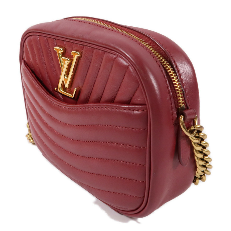 LOUIS VUITTON 牛皮皮革New Wave鏈帶肩背袋-2