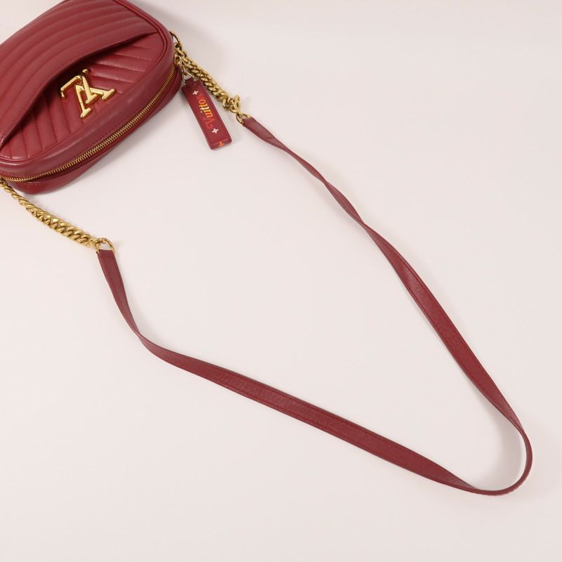 LOUIS VUITTON 牛皮皮革New Wave鏈帶肩背袋-8