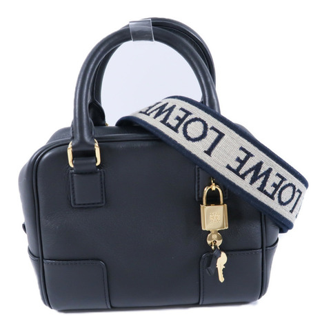 LOEWE 牛皮皮革Amazona 16 Square手挽肩背兩用袋