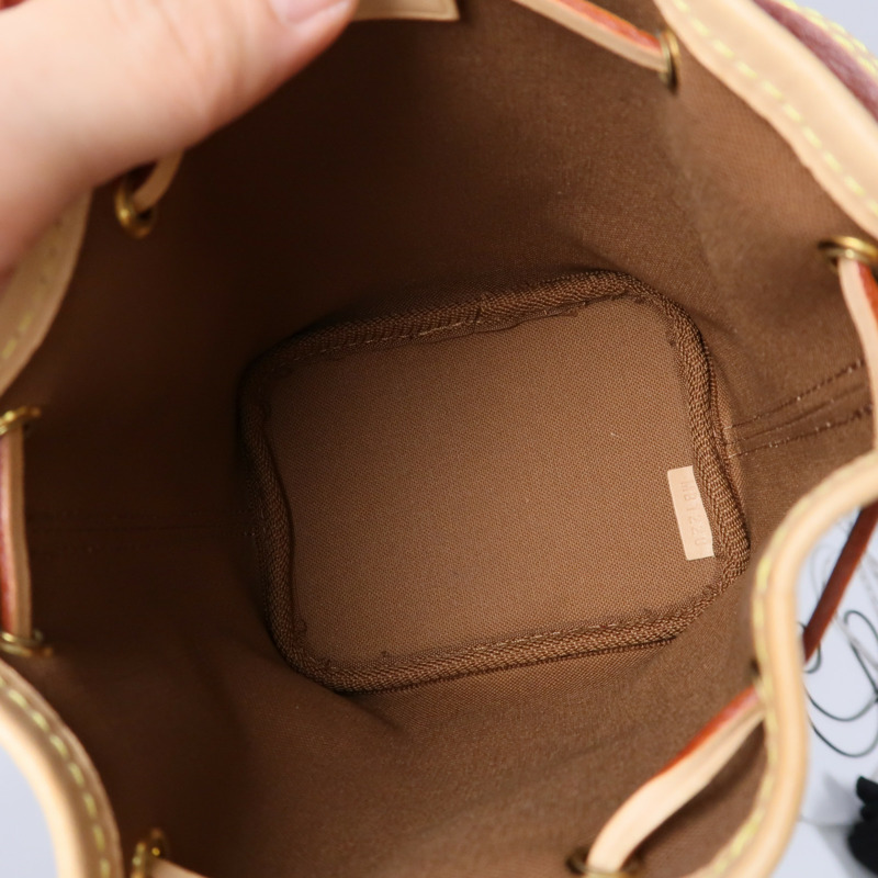 LOUIS VUITTON Monogram Nano Noe肩背袋-4
