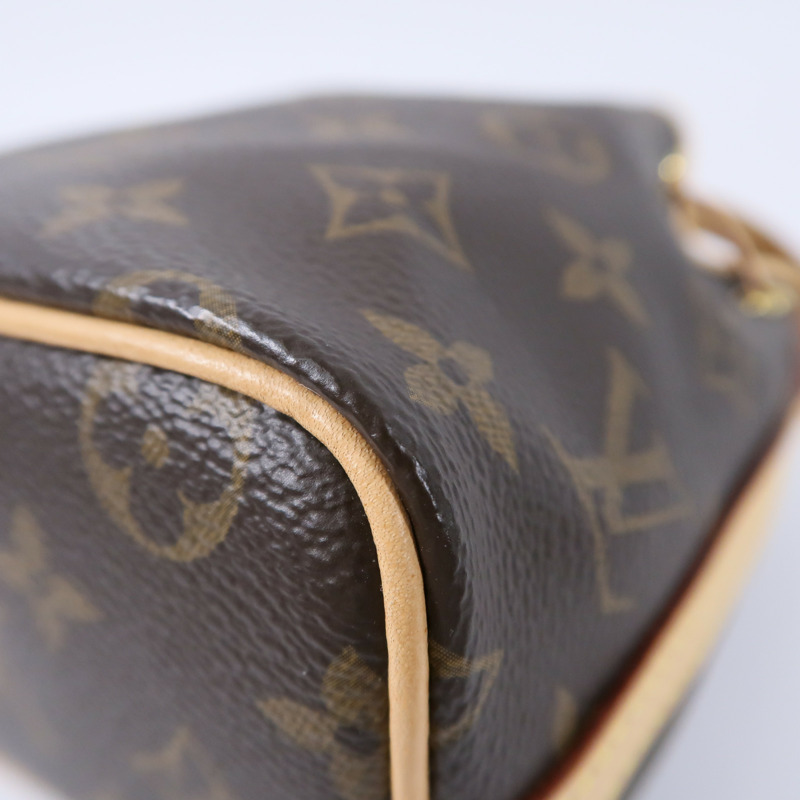 LOUIS VUITTON Monogram Nano Noe肩背袋-11