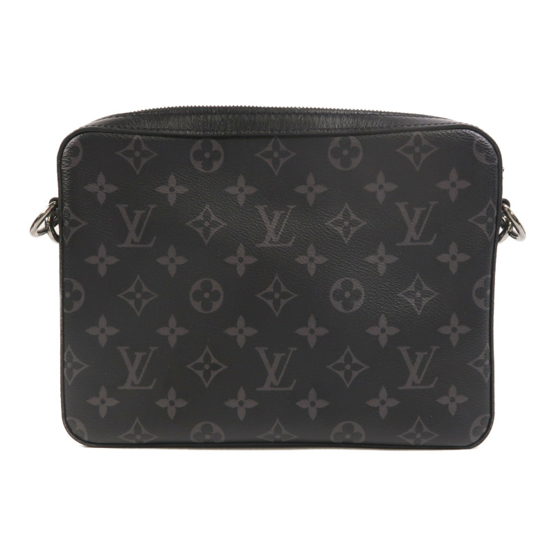 LOUIS VUITTON Monogram Eclipse Reverse Trio Messenger肩背袋-1