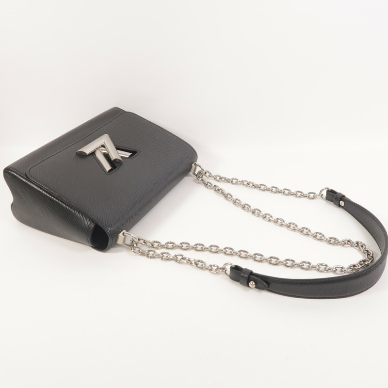 LOUIS VUITTON Epi Twist MM鏈帶肩背袋-7