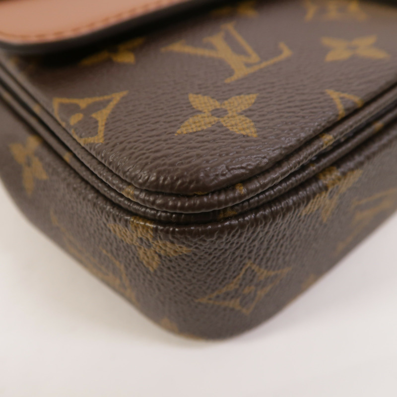 LOUIS VUITTON Monogram Marceau鏈帶肩背袋-9