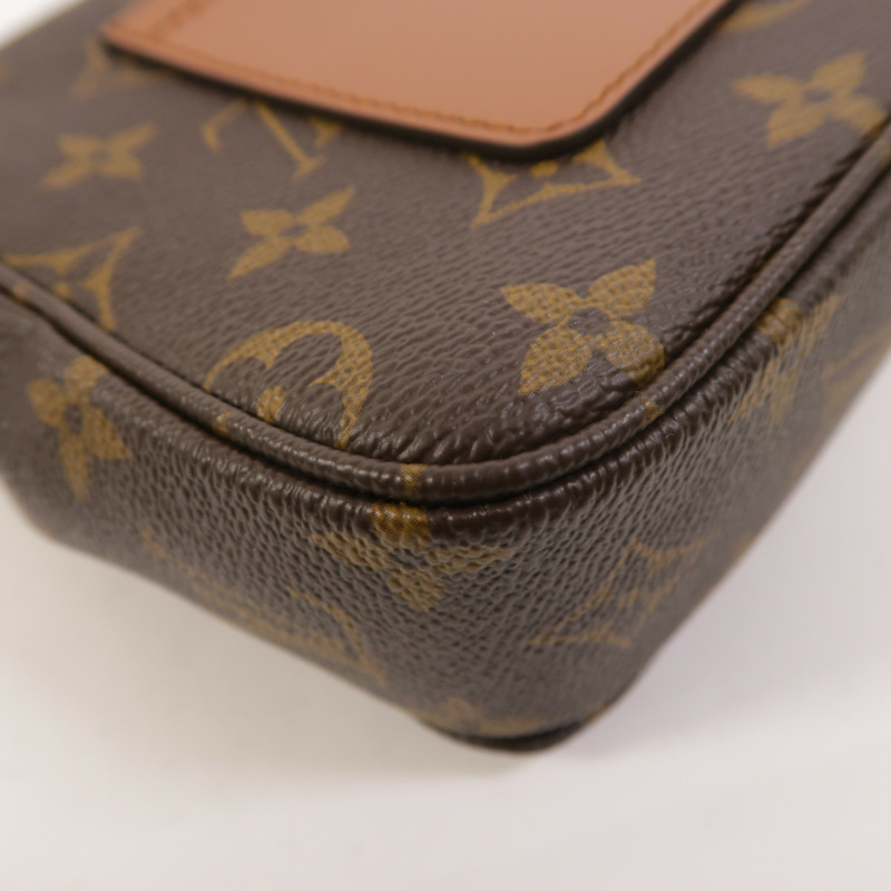 LOUIS VUITTON Monogram Marceau鏈帶肩背袋-11