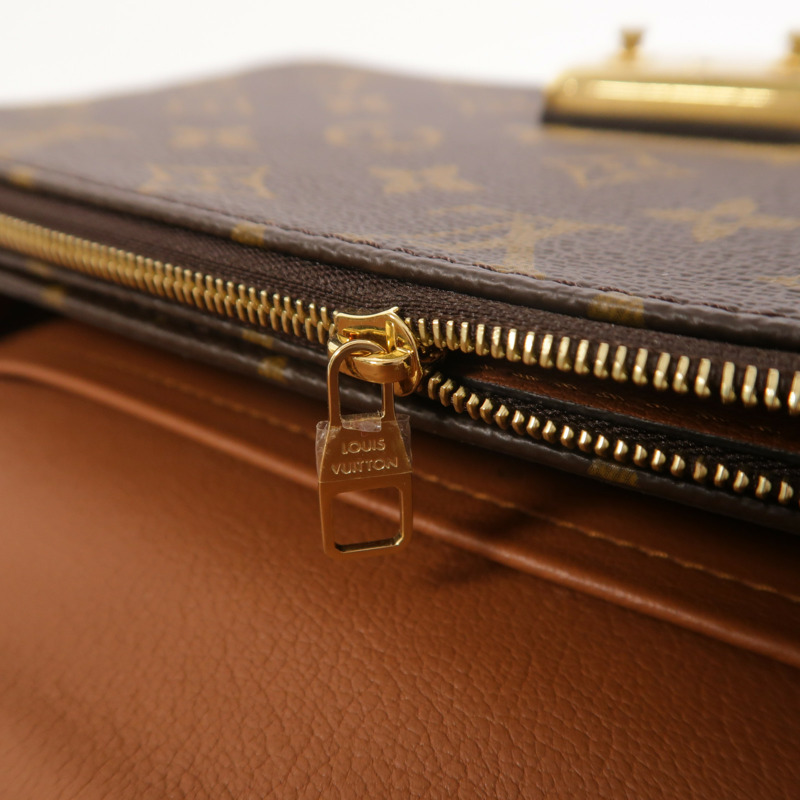 LOUIS VUITTON Monogram Marceau鏈帶肩背袋-14