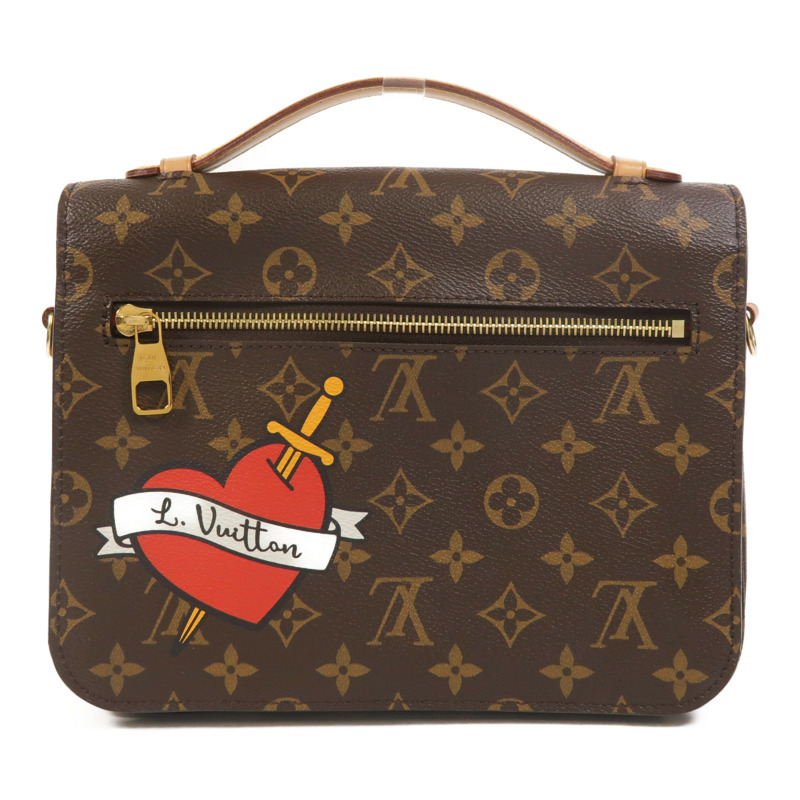 LOUIS VUITTON Monogram Patches Pochette Metis MM手挽肩背兩用袋-1