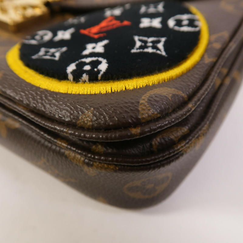 LOUIS VUITTON Monogram Patches Pochette Metis MM手挽肩背兩用袋-9