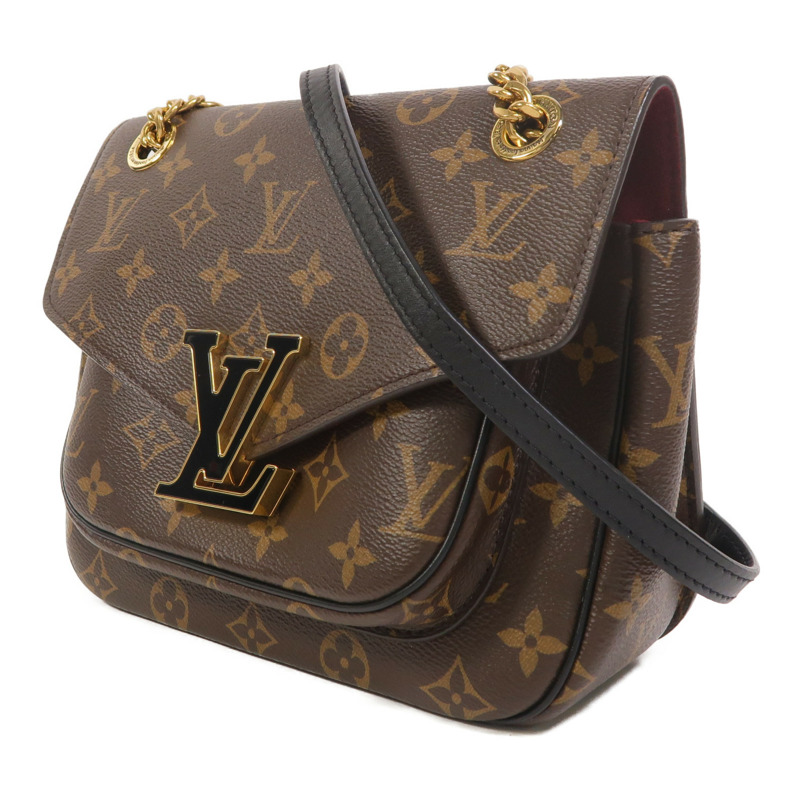 LOUIS VUITTON Monogram Passy鏈帶肩背袋-2