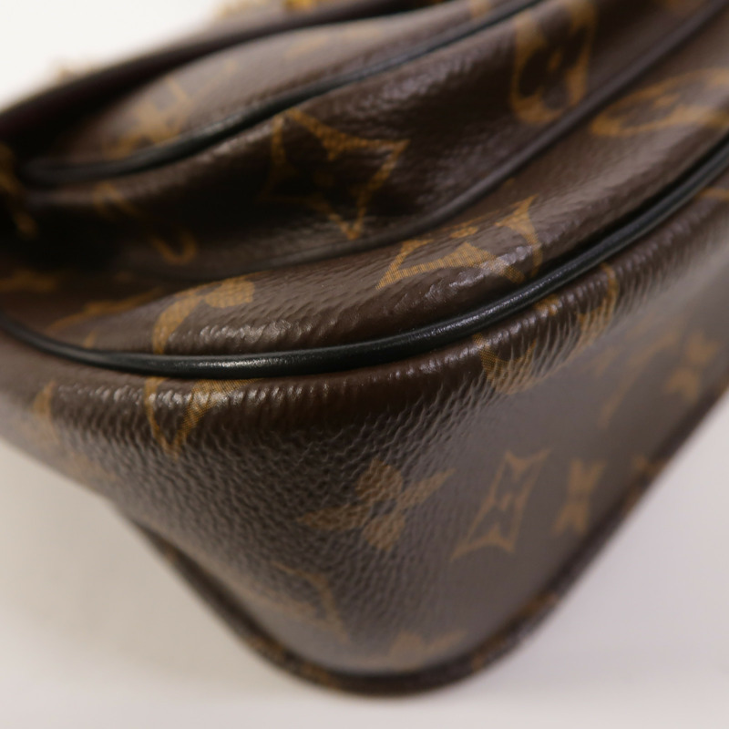 LOUIS VUITTON Monogram Passy鏈帶肩背袋-9