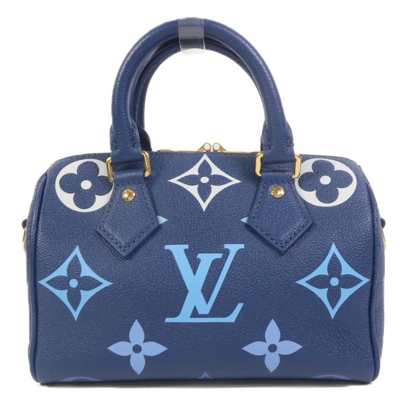LOUIS VUITTON Monogram Empreinte Speedy Bandouliere 20手挽肩背兩用袋-1