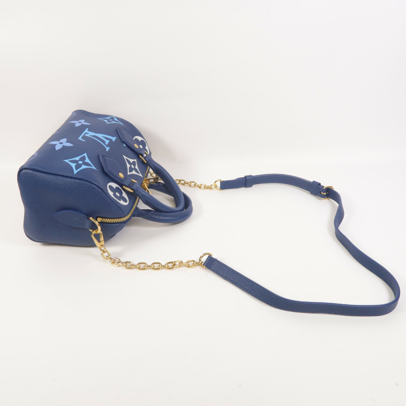 LOUIS VUITTON Monogram Empreinte Speedy Bandouliere 20手挽肩背兩用袋-6